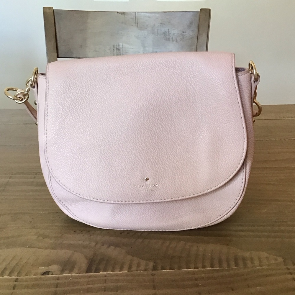 Kate Spade crossbody Leather Warm Pink Purse